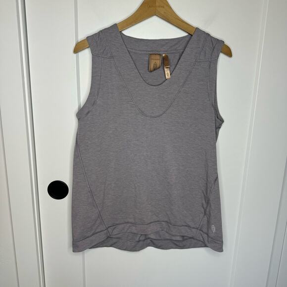 Indygena Lage II Heather Purple Stretch Tank Top Size Medium - Picture 2 of 6